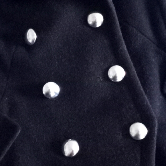 TRINA TURK MILITARY PEACOAT - Picture 6 of 9